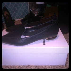 Word 3x Nicholas Kirkwood flats with gold! Eight